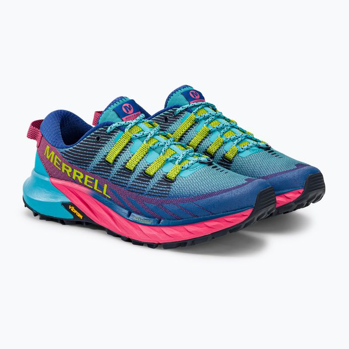 Women's running shoes Merrell Agility Peak 4 blue J135112 4