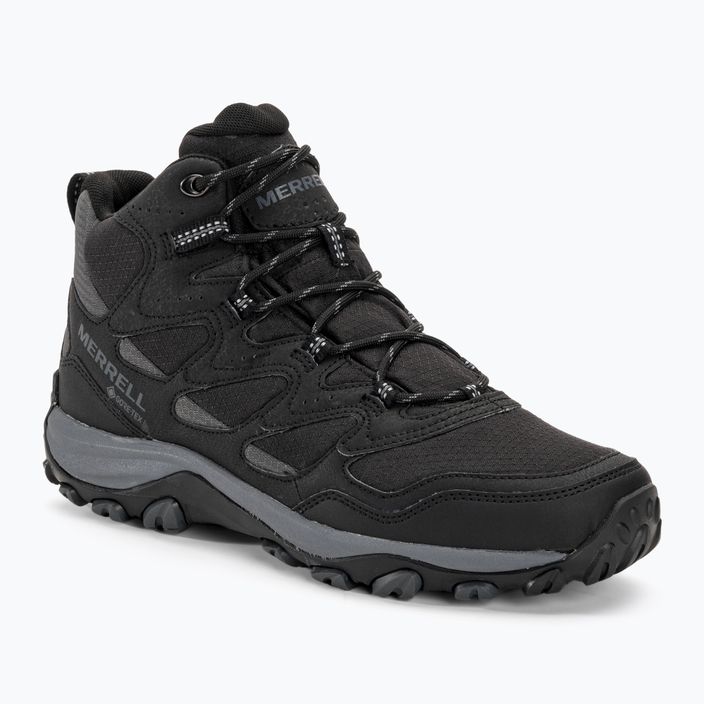 Men's hiking boots Merrell West Rim Sport Mid GTX black