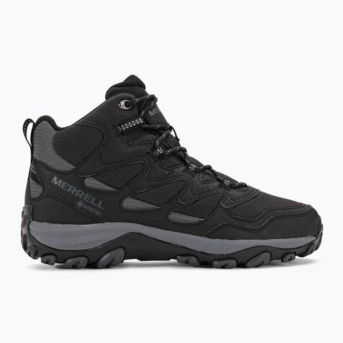 Men's hiking boots Merrell West Rim Sport Mid GTX black 2