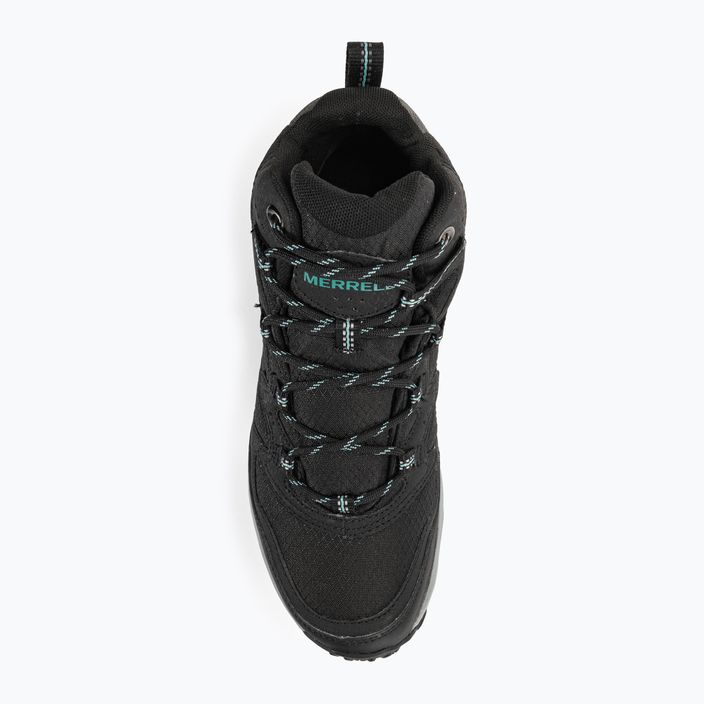 Women's hiking boots Merrell West Rim Sport Mid GTX black 6