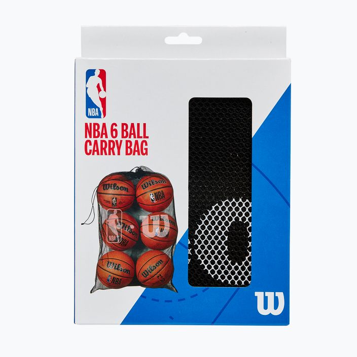 Wilson NBA Authentic 6 Ball Basketball Bag 3
