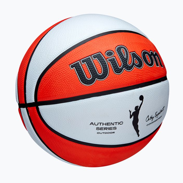 Wilson WNBA Authentic Series Outdoor orange/white children's basketball size 5 2