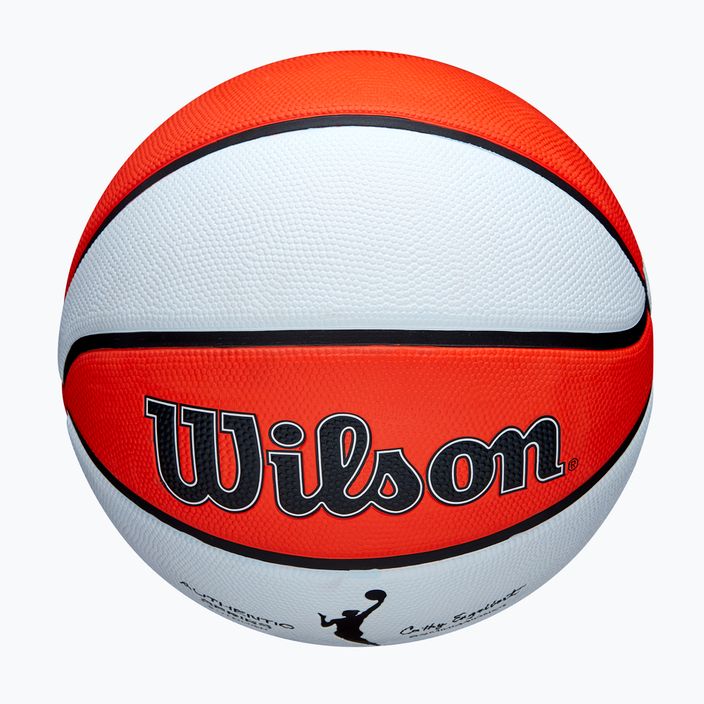 Wilson WNBA Authentic Series Outdoor orange/white children's basketball size 5 4