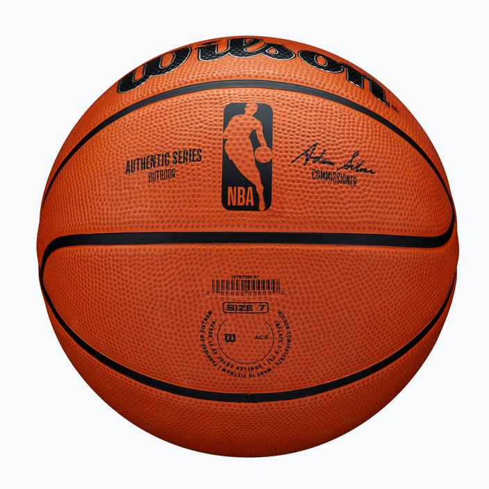 Wilson NBA Authentic Series Outdoor basketball WTB7300XB06 size 6 6