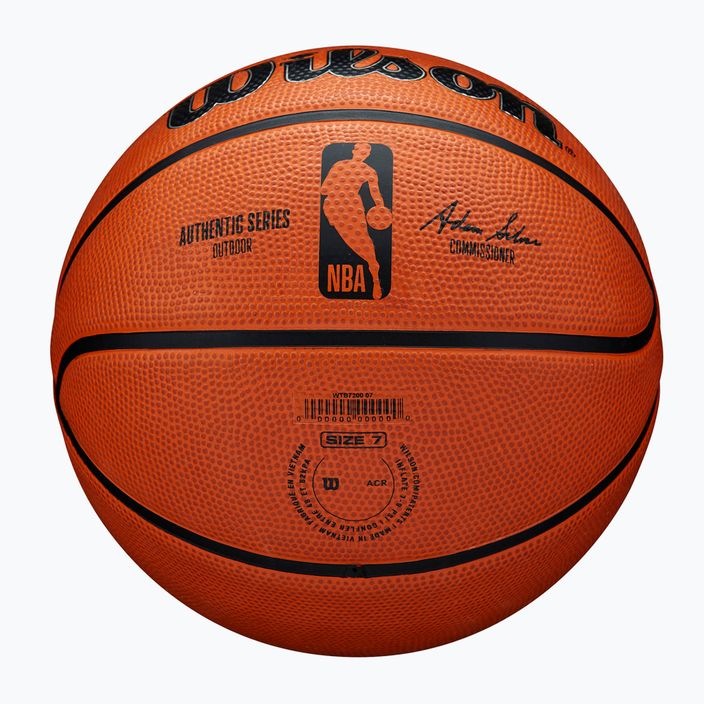 Wilson NBA Authentic Series Outdoor basketball WTB7300XB07 size 7 6