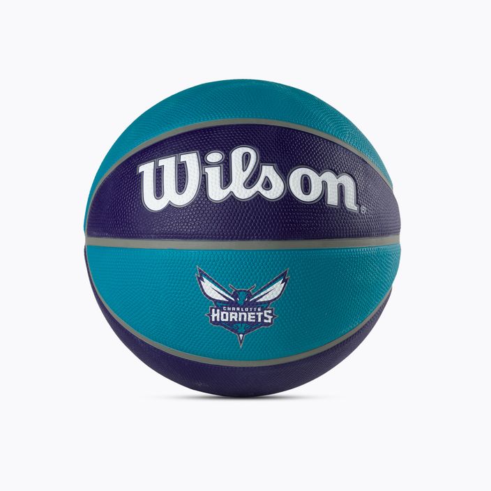Wilson NBA Team Tribute Charlotte Hornets basketball WTB1300XBCHA size 7