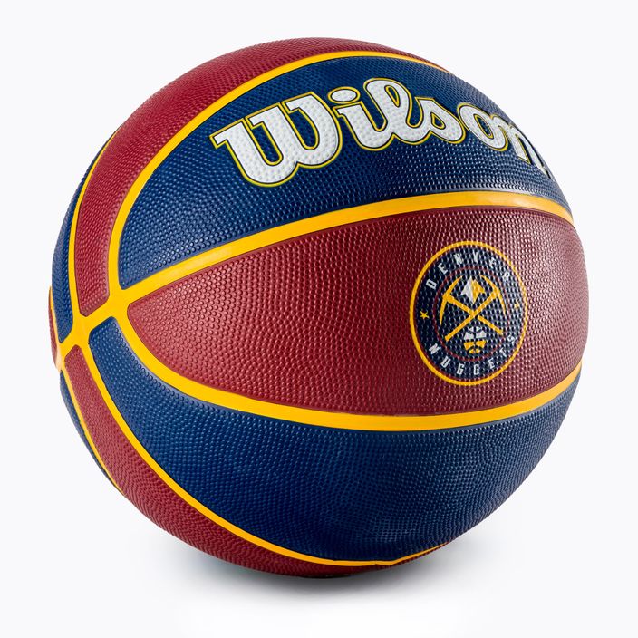 Wilson NBA Team Tribute Denver Nuggets basketball WTB1300XBDEN size 7 2