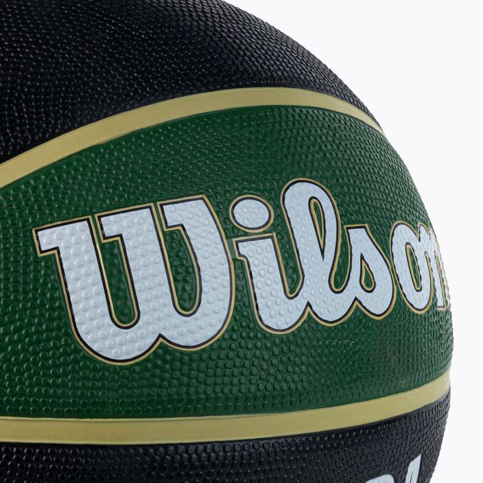 Wilson NBA Team Tribute Milwaukee Bucks basketball WTB1300XBMIL size 7 4