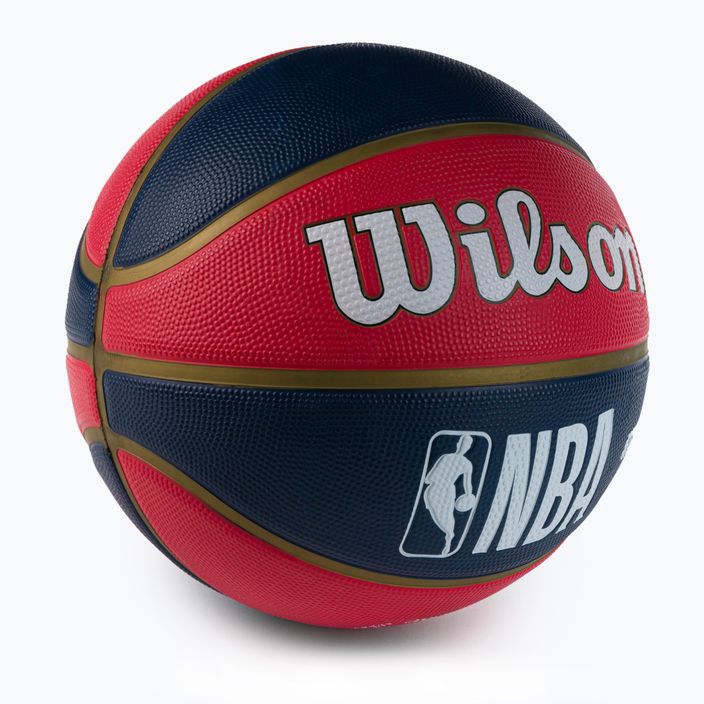 Wilson NBA Team Tribute New Orleans Pelicans basketball WTB1300XBNO size 7 4