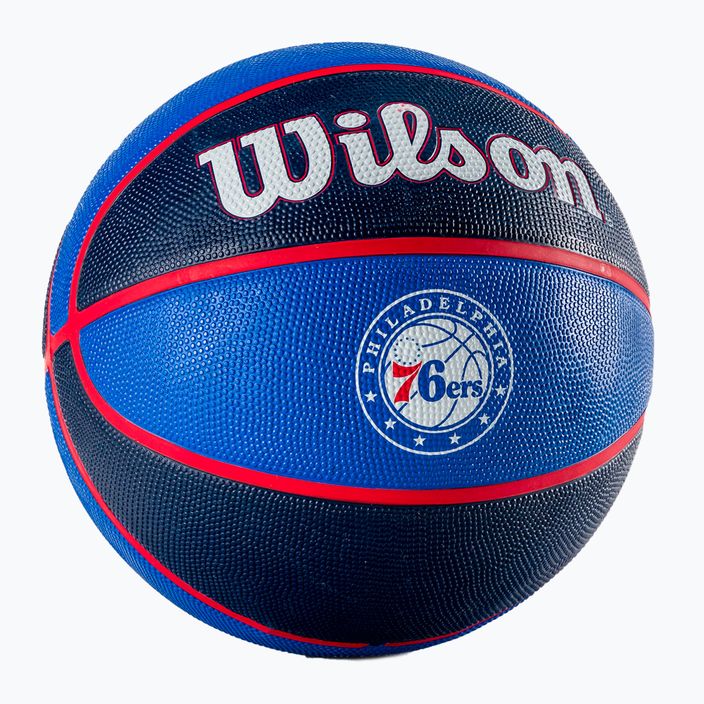 Wilson NBA Team Tribute Philadelphia 76ers basketball WTB1300XBPHI size 7 2