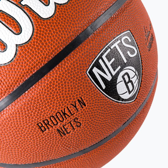 Wilson NBA Team Alliance Brooklyn Nets basketball WTB3100XBBRO size 7 3