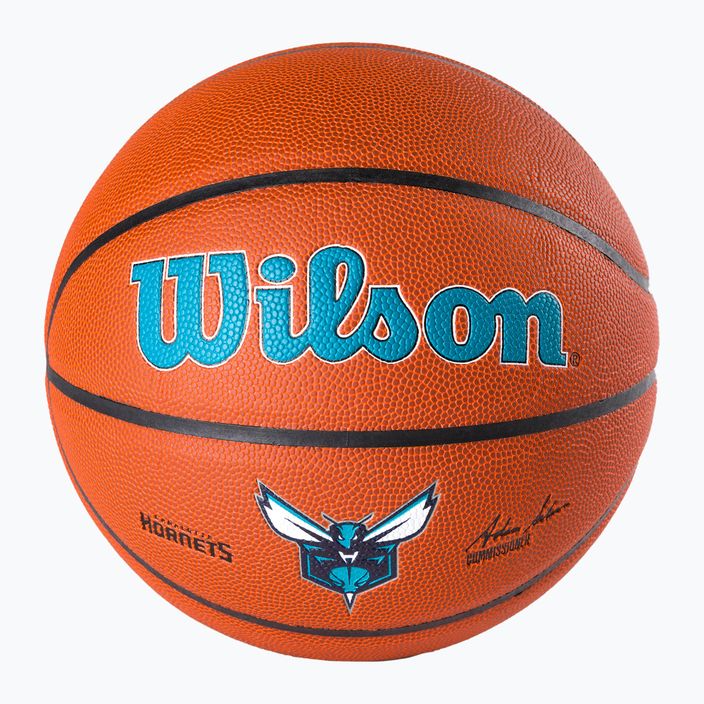 Wilson NBA Team Alliance Charlotte Hornets basketball WTB3100XBCHA size 7 2