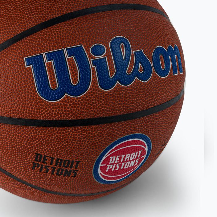 Wilson NBA Team Alliance Detroit Pistons basketball WTB3100XBDET size 7 3
