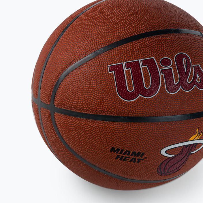 Wilson NBA Team Alliance Miami Heat basketball WTB3100XBMIA size 7 3