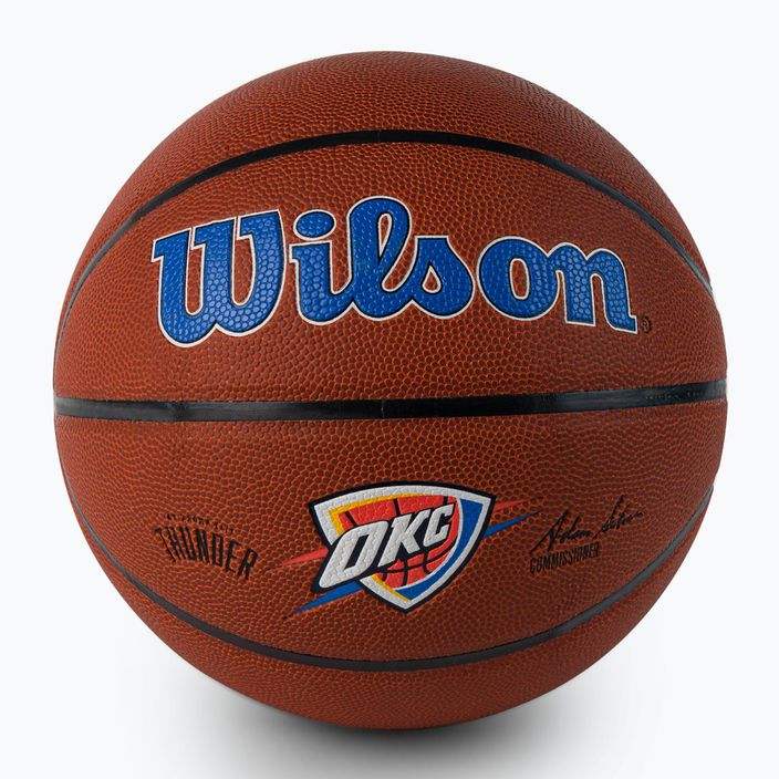 Wilson NBA Team Alliance Oklahoma City Thunder basketball WTB3100XBOKC size 7