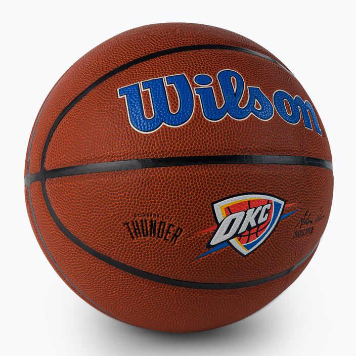 Wilson NBA Team Alliance Oklahoma City Thunder basketball WTB3100XBOKC size 7 2