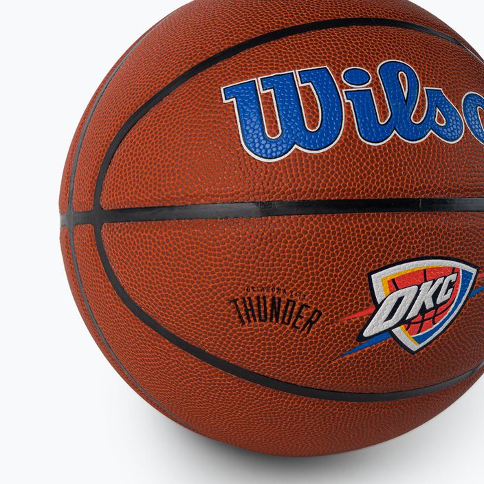 Wilson NBA Team Alliance Oklahoma City Thunder basketball WTB3100XBOKC size 7 3