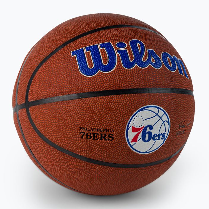 Wilson NBA Team Alliance Philadelphia 76ers basketball WTB3100XBPHI size 7 2