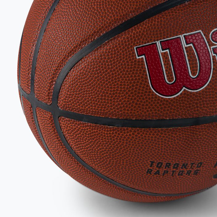 Wilson NBA Team Alliance Toronto Raptors basketball WTB3100XBTOR size 7 3