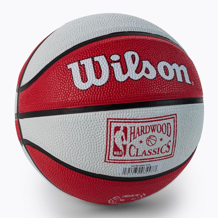 Wilson NBA Team Retro Mini Chicago Bulls basketball WTB3200XBCHI size 3 2