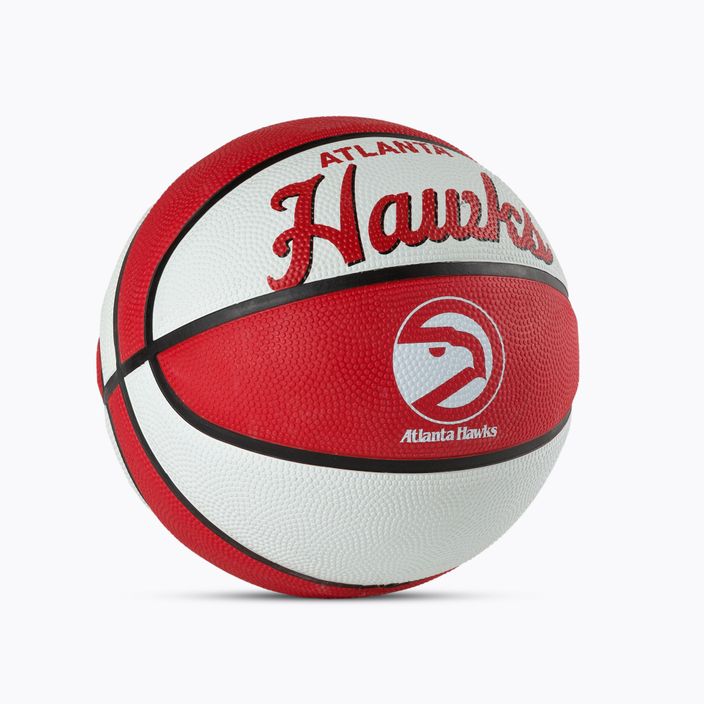Wilson NBA Team Retro Mini Atlanta Hawks basketball WTB3200XBATL size 3 2