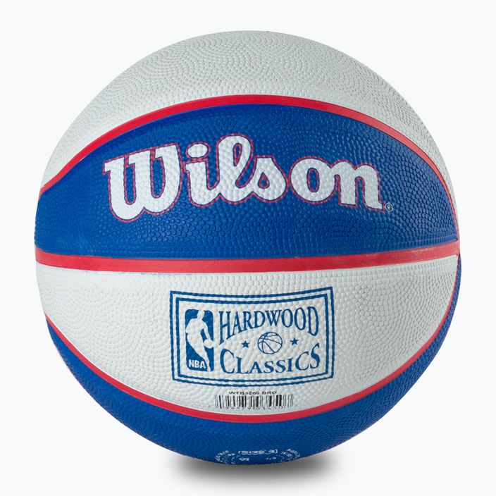 Wilson NBA Team Retro Mini Brooklyn Nets basketball WTB3200XBBRO size 3 4