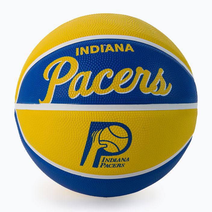 Wilson NBA Team Retro Mini Indiana Pacers basketball WTB3200XBIND size 3