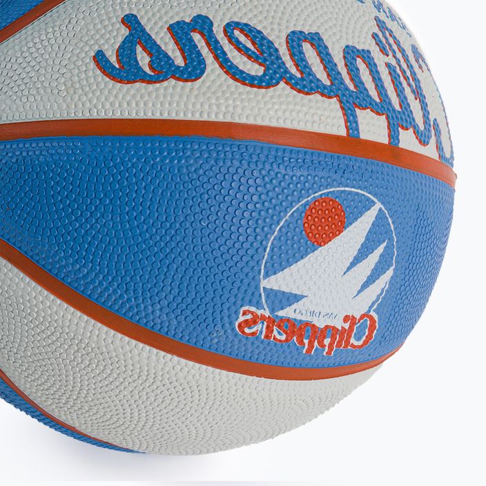 Wilson NBA Team Retro Mini Los Angeles Clippers basketball WTB3200XBLAC size 3 3