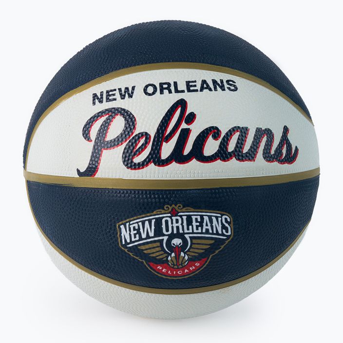 Wilson NBA Team Retro Mini New Orleans Pelicans basketball WTB3200XBBNO size 3