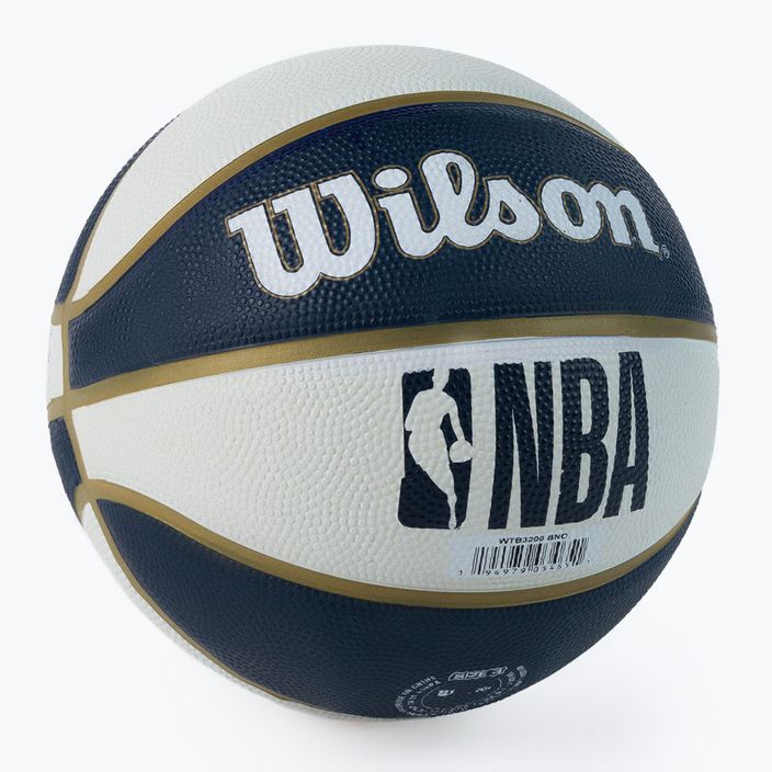 Wilson NBA Team Retro Mini New Orleans Pelicans basketball WTB3200XBBNO size 3 2