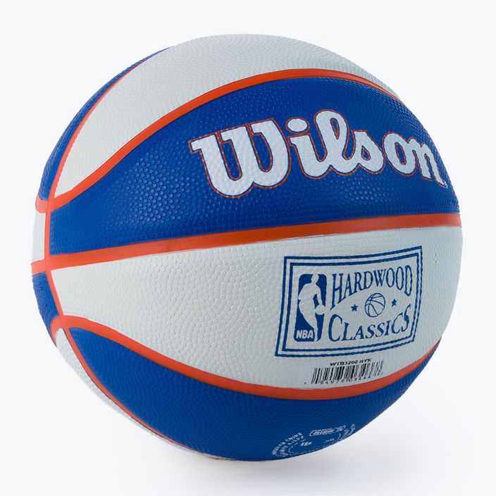 Wilson NBA Team Retro Mini New York Knicks basketball WTB3200XBNYK size 3 2