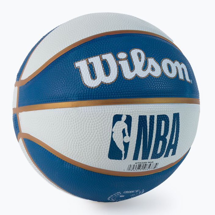 Wilson NBA Team Retro Mini Washington Wizards basketball WTB3200XBWAS size 3
