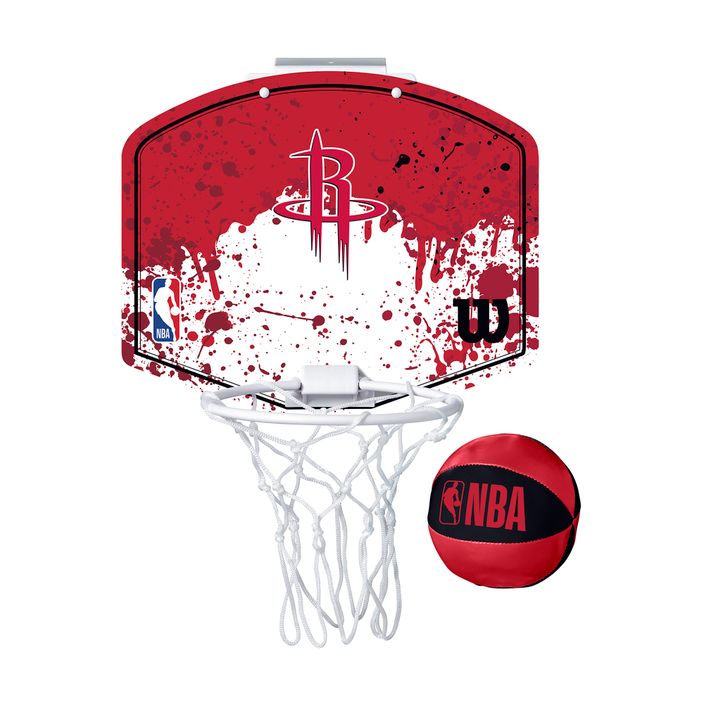 Wilson NBA Team Mini Hoop Houston Rockets Basketball Set 2