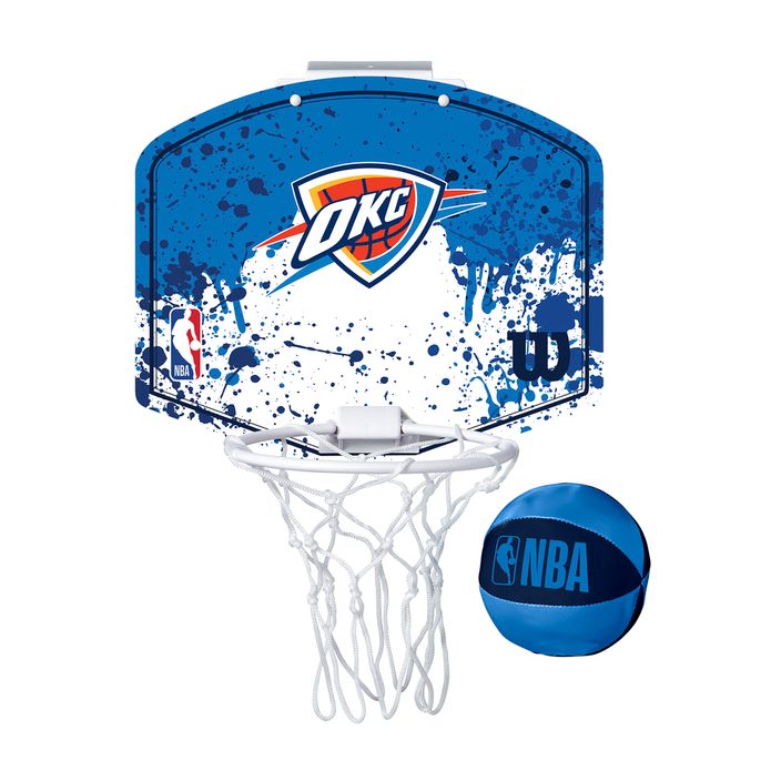 Wilson NBA Team Mini Hoop Oklahoma City Thunder basketball set 2
