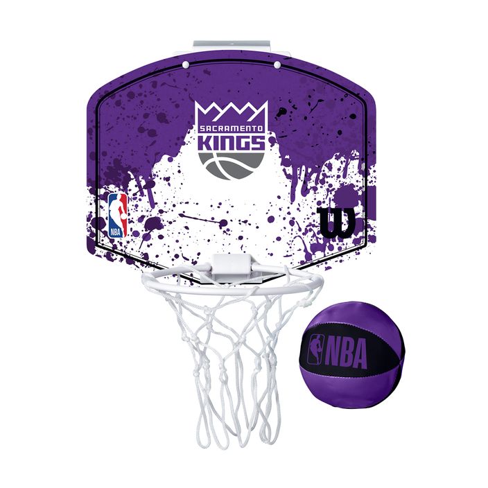 Wilson NBA Team Mini Hoop Sacramento Kings Basketball Set 2