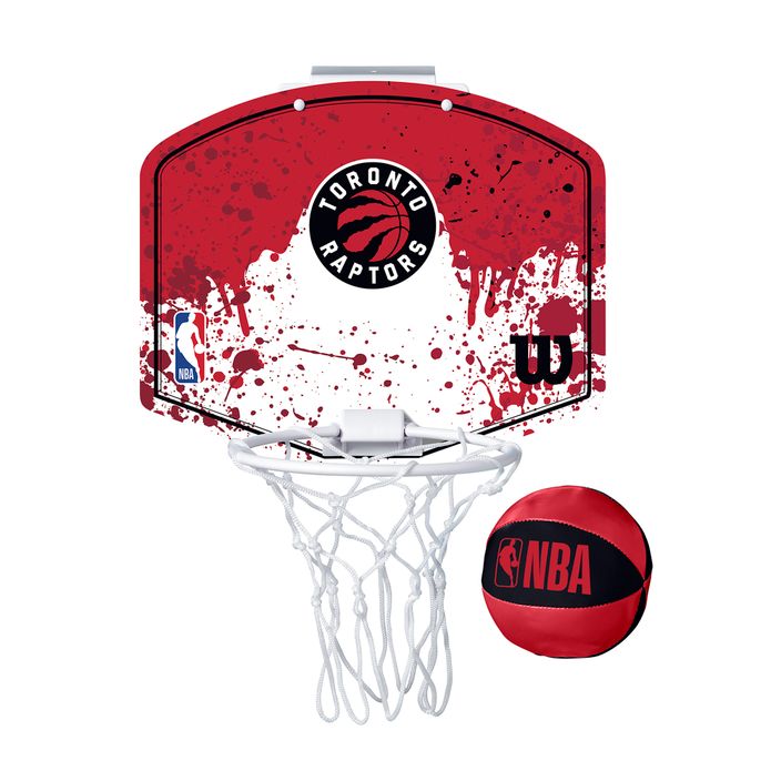 Wilson NBA Team Mini Hoop Toronto Raptors Basketball Set 2