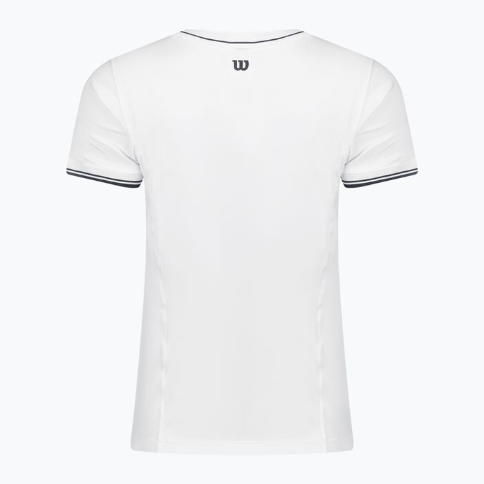 Women's Wilson Team Seamless bright white T-shirt 2