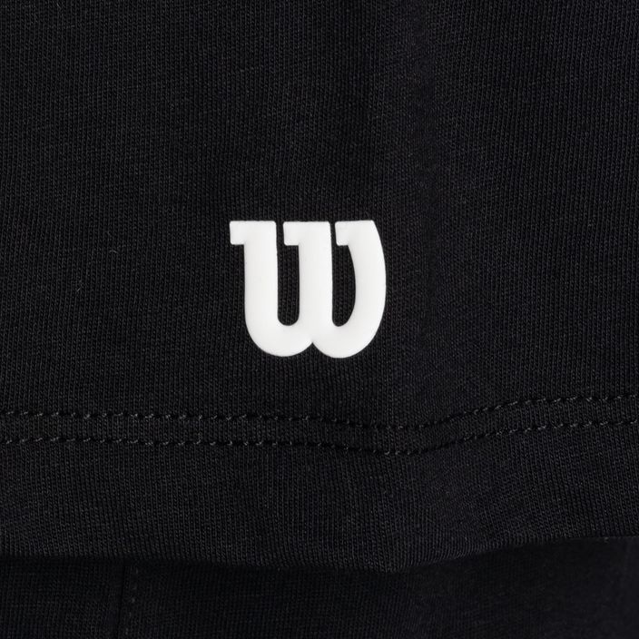 Men's tennis shirt Wilson Team Graphic black 3