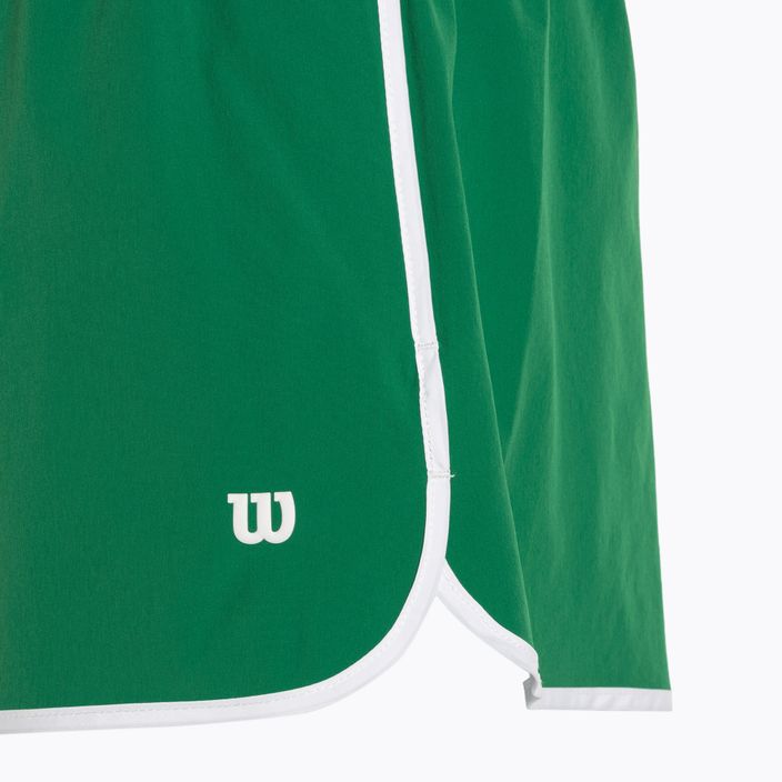Women's shorts Wilson Team courtside green 3