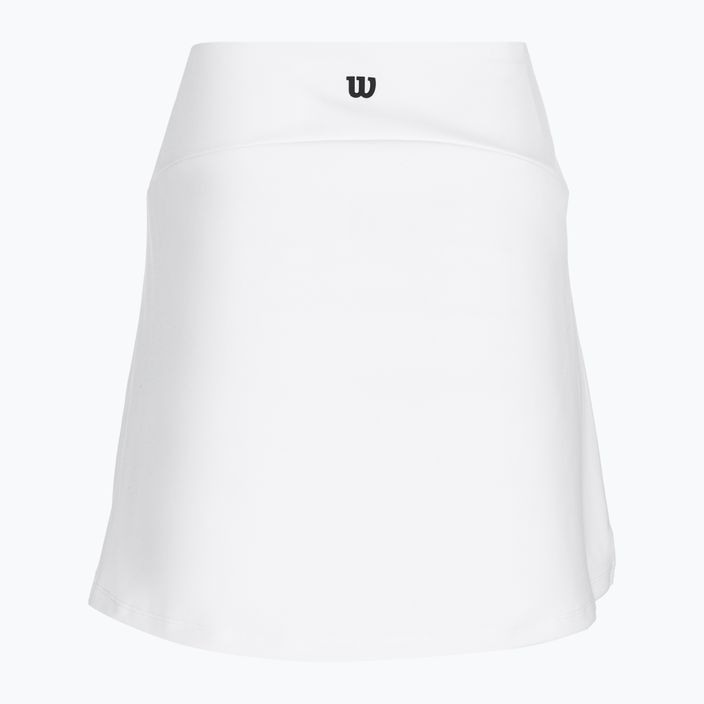 Women's Wilson Team Flat Front skirt bright white 2