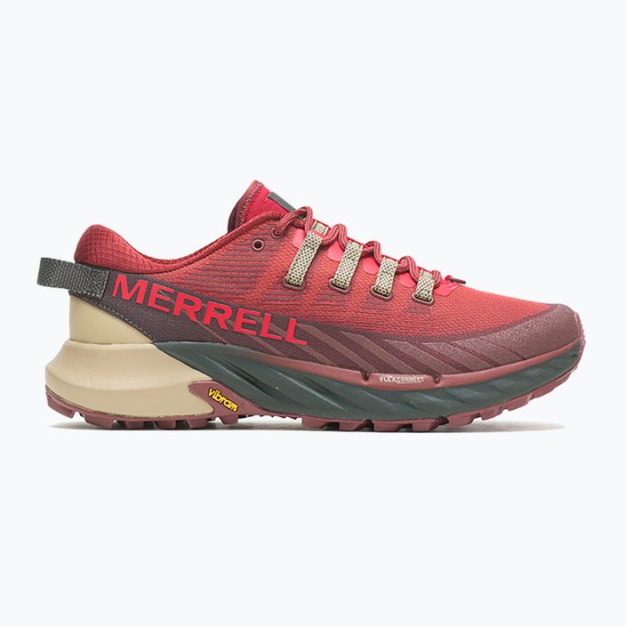 Merrell Agility Peak 4 red men's running shoes J066925 11