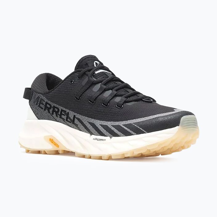 Men's Merrell Agility Peak 4 Solution Dye black/white running shoes 7