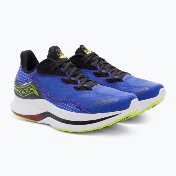 Men's running shoes Saucony Endorphin Shift 2 blue once/acid rogue 4