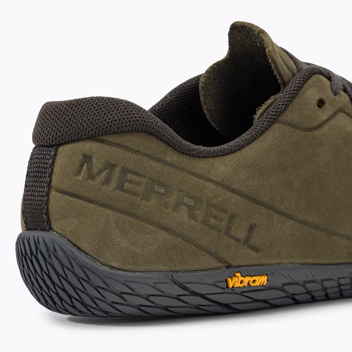 Men's running shoes Merrell Vapor Glove 3 Luna LTR green-grey J004405 9