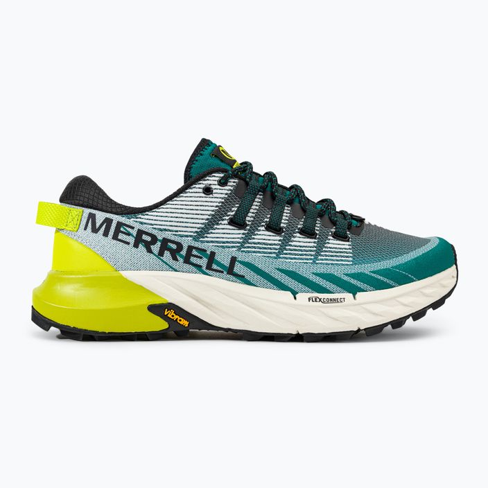 Merrell Agility Peak 4 green men's running shoes J036841 2