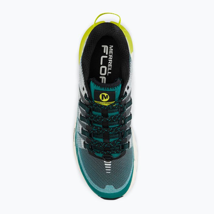 Merrell Agility Peak 4 green men's running shoes J036841 6