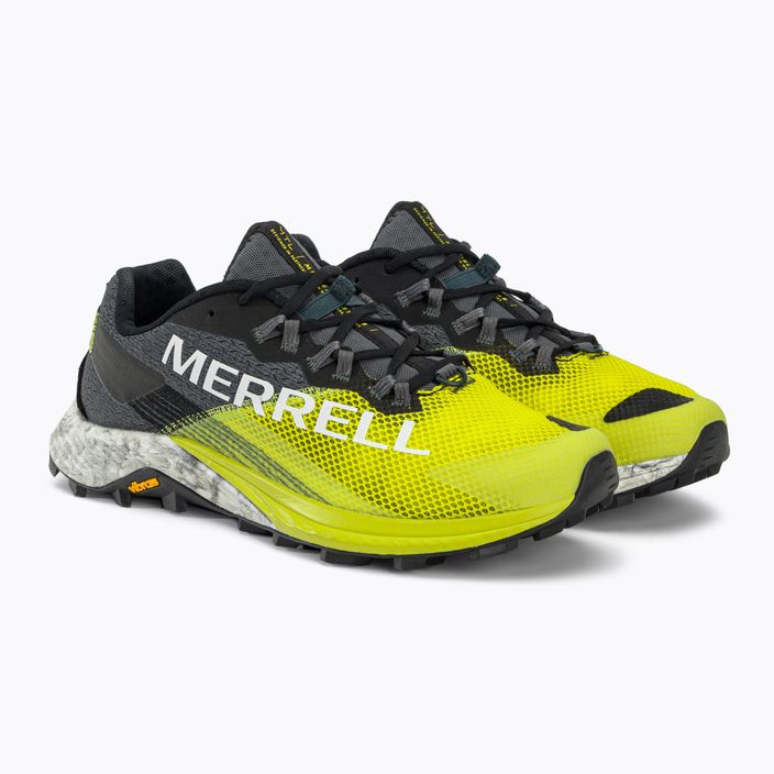 Men's running shoes Merrell MTL Long Sky 2 grey-yellow J067367 4