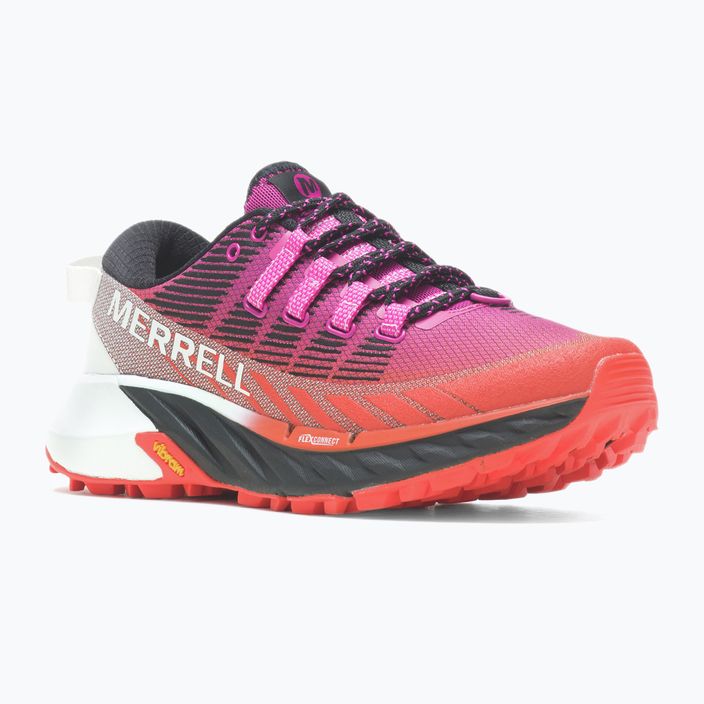 Women's running shoes Merrell Agility Peak 4 pink-orange J067524 10