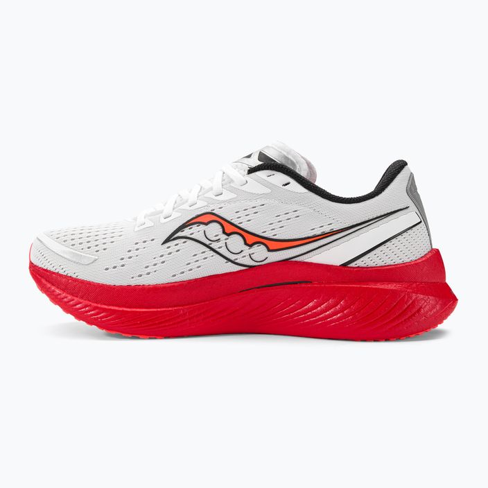 Men's running shoes Saucony Endorphin Speed 3 white/blck/vizi 10