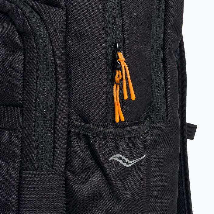 Saucony Overhaul Zip Pack hiking backpack black SAU900038-BK 4